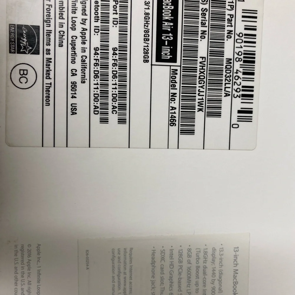 Apple MacBook Air - Sleek Silver Design